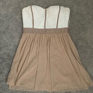 Charlotte russe strapless dress